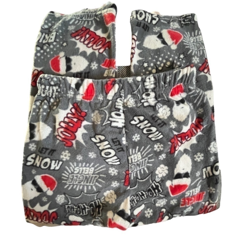 Cool Santa fleece pj pants